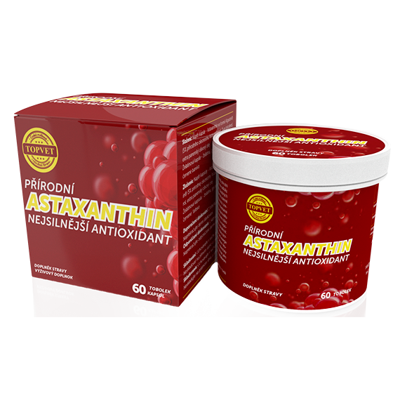 Astaxanthin - kapsle 60 ks Astaxanthin - kapsle 60 ks