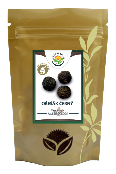 Ořešák černý oplodí mleté 100g Ořešák černý oplodí mleté 100g