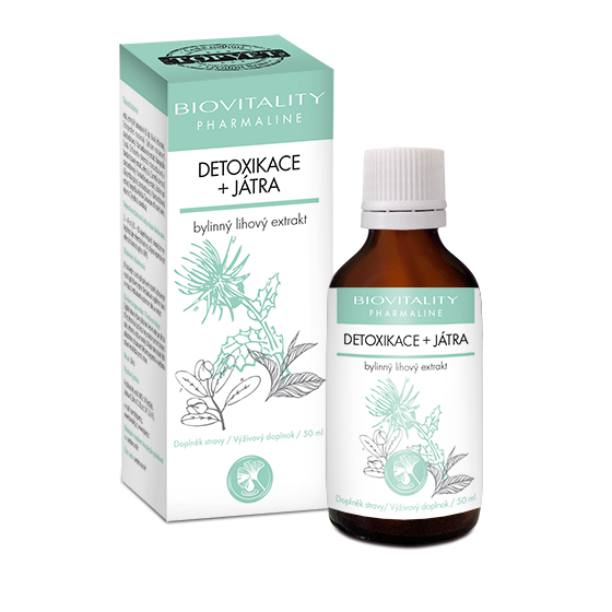 Biovitality Detoxikace + Játra kapky 50 ml Biovitality Detoxikace + Játra kapky 50 ml