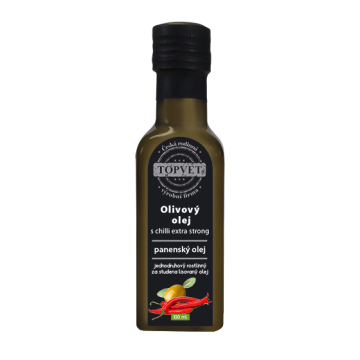 Olivovy olej s chilli - extra silný 100 ml Olivovy olej s chilli - extra silný 100 ml