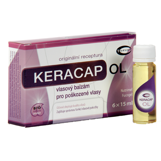 KERACAP OL - poškozené vlasy 6x15 ml KERACAP OL - poškozené vlasy 6x15 ml