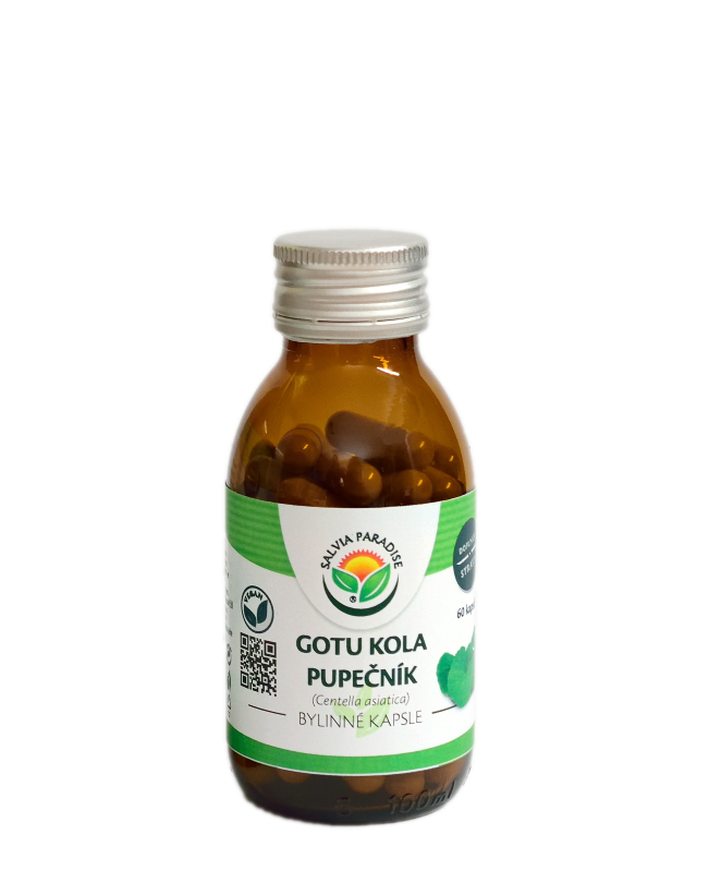 Gotu kola - pupečník kapsle 60 ks Gotu kola - pupečník kapsle 60 ks