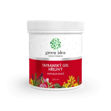 Tatranský bylinný gel - hřejivý 250 ml