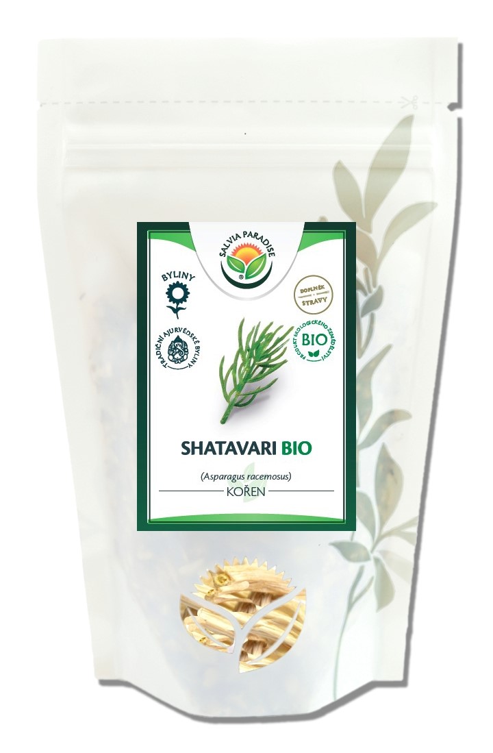 Šatavari kořen celý BIO 150 g Šatavari kořen celý BIO 150 g