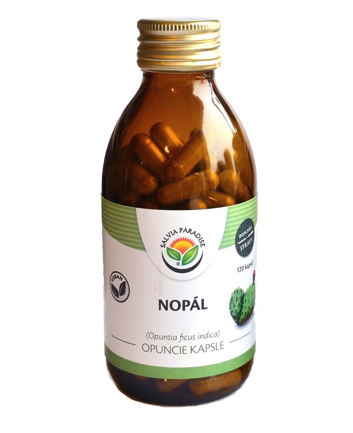 Nopál - Opuncie kapsle 120 ks Nopál - Opuncie kapsle 120 ks