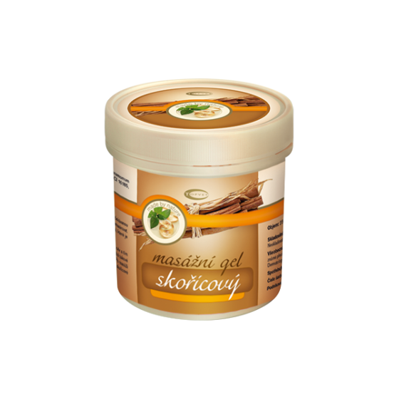 Skořicový masážní gel 250 ml Skořicový masážní gel 250 ml
