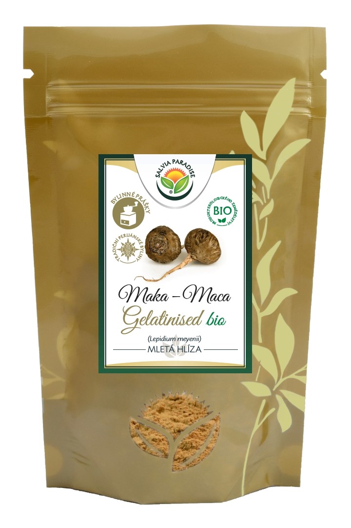 Maka gelatinizovaná - Lepidium meyenii prášek BIO 100 g Maka gelatinizovaná - Lepidium meyenii prášek BIO 100 g