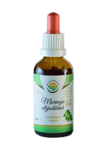 Moringa olejodárná bylinné kapky (tinktura) bez alkoholu 50 ml