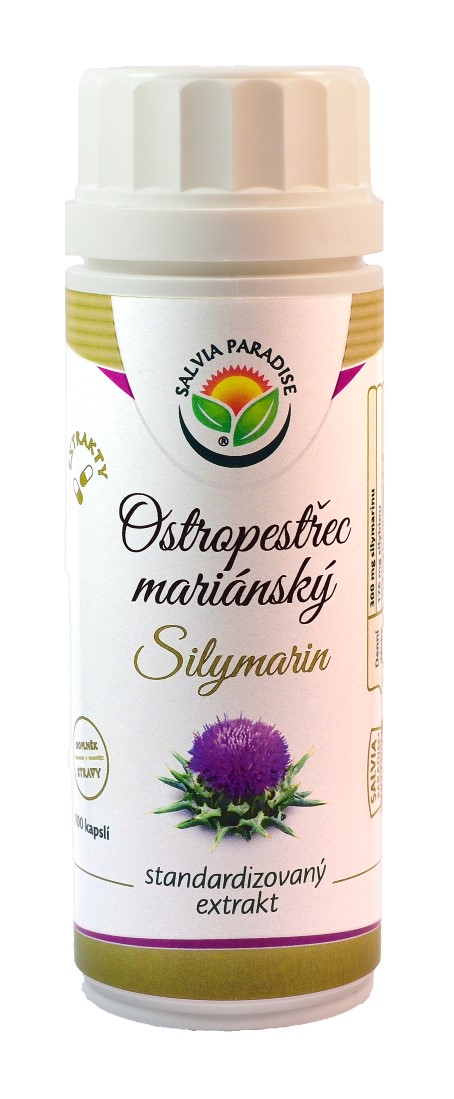 Ostropestřec - silymarin standardizovaný extrakt kapsle Ostropestřec - silymarin standardizovaný extrakt kapsle
