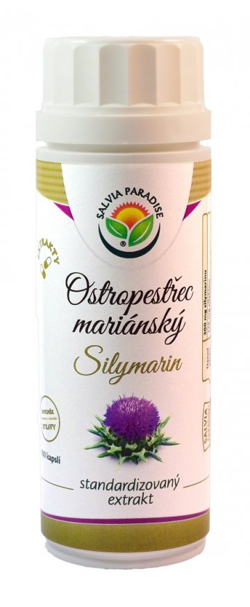 Ostropestřec - silymarin standardizovaný extrakt kapsle Ostropestřec - silymarin standardizovaný extrakt kapsle
