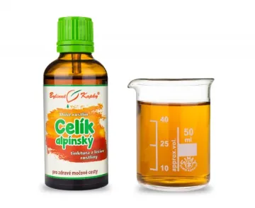 Celík (zlatobýl) alpínský - kapky Duše rostlin (tinktura) 50 ml