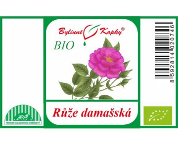 Růže damašská BIO - bylinné kapky (tinktura) 50 ml